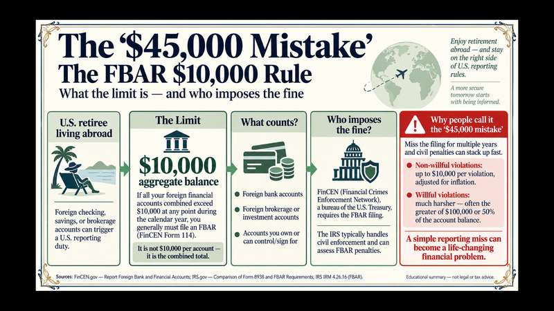 The FBAR $10,000 Rule