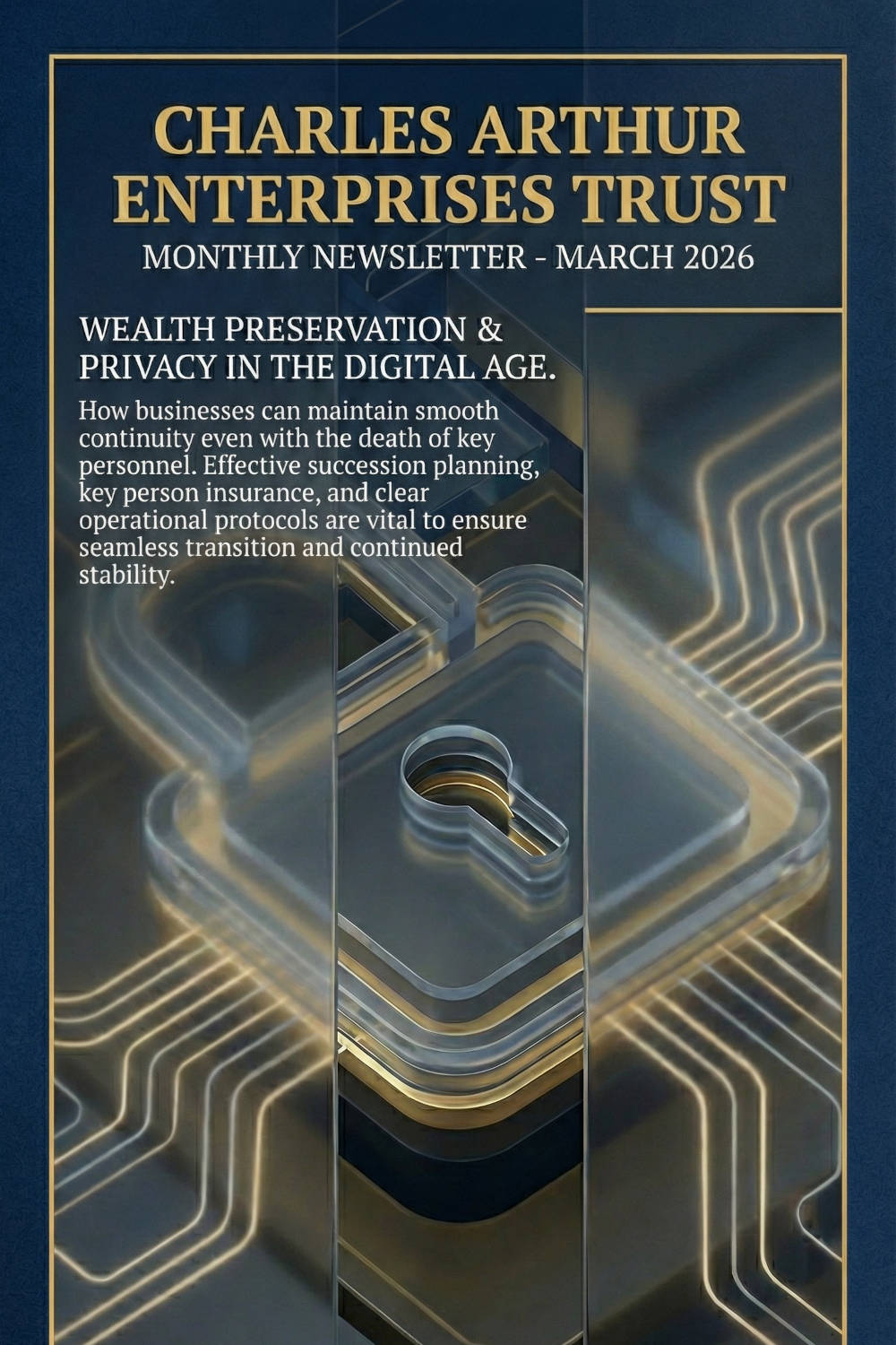 Premium Newsletter, Wealth Preservation & Privacy